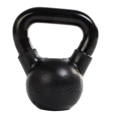 Kettlebell COREFX, revêtement en caoutchouc, 10 lb