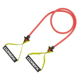 Elastic Exercise Tube, Latex, Extra High, Black