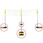 Crossnet Volleyball Game Set Indoor Bases