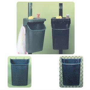 Court Valet Storage and Garbage, Black