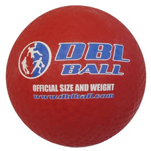 Official Dbl Ball, 8-½", Red