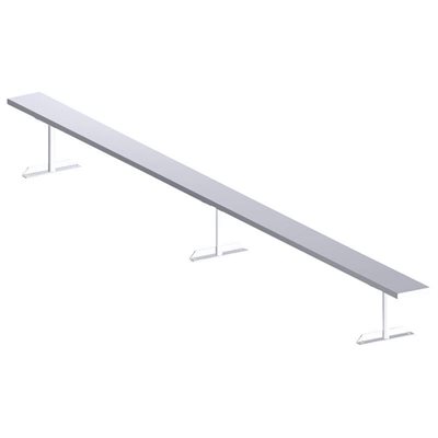 Banc de joueurs portatif en aluminium, 12'