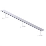 Banc de joueurs portatif en aluminium, 12'
