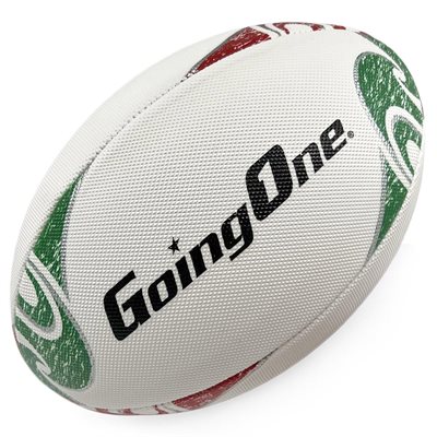 Going One Flytech™ Coton and PVC Rugby Ball, Jr #4