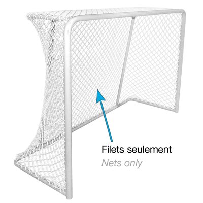 Pair of Nets for DHG-100 Dek Hockey Goals, 4'x5'