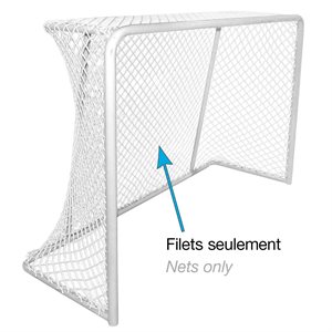 Pair of Nets for DHG-100 Dek Hockey Goals, 4'x5'