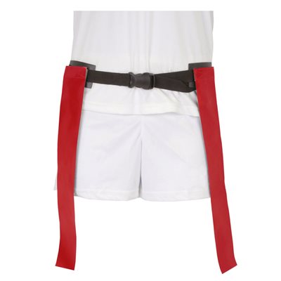 Double Red Flags Flag Football Belt