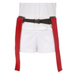 Double Red Flags Flag Football Belt