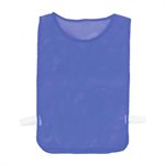 Nylon Mesh Pinnie, Adult Size, Royal