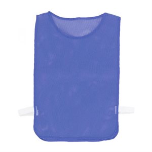 Nylon Mesh Pinnie, Adult Size, Royal