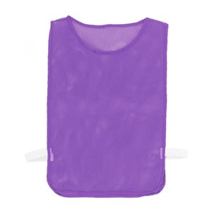 Nylon Mesh Pinnie, Adult Size, Purple