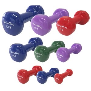 Vinyl Covered Dumbbell