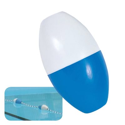 Traditional Buoy, Blue and White