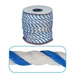 Watersports Rope, 3 / 8", Blue and White