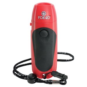 Fox 40 Electronic Whistle, Red