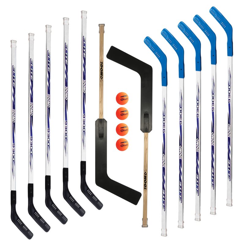 Ensemble de bâtons de hockey Joueurs et gardiens DOM E93 ELITE de série STF 137 cm (54")