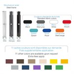 Abri E-ZUP, structure d'acier, SANS LOGO, 10' x 10'