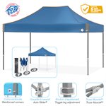 Steel Shelter, No Logo, 10'x15', Royal Blue