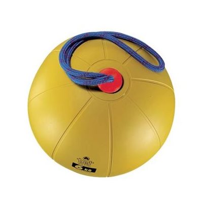 Inflatable Medicine Ball with Rope, 6 kg