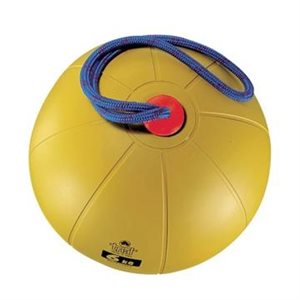 Inflatable Medicine Ball with Rope, 6 kg
