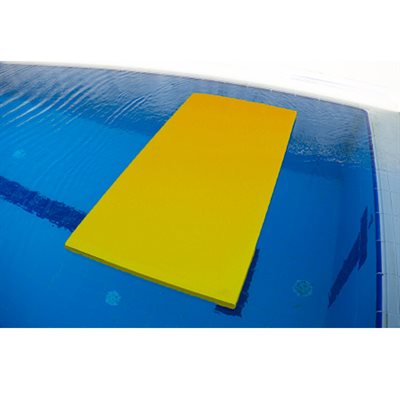 High-Density Foam Mat, 3'x6', Yellow
