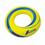 AQUAM Floating Circular Tube, 33", Yellow