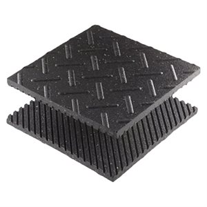 Tuile en caoutchouc, texture ERGOBRIDGE 1,9 cm (¾") d'épais