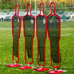 Soccer Training Dummy, 6', Red