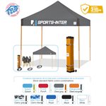 E-Zup Vintage Shelter, Steel Frame, w / o Logo, 10'x 10' , Punch