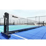 BOOMA Elite Rolling Pickleball Net, Black