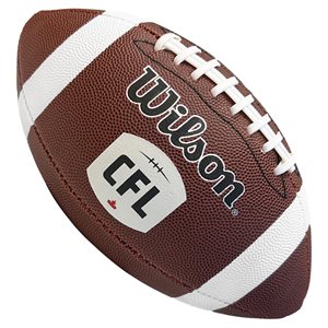 Ballon de football WILSON en cuir composite CFL ULTIMATE