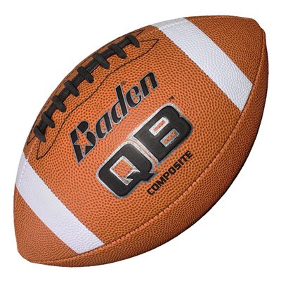 Recreational Baden QB Composite Leather Football, Junior #6