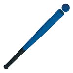 Soft safety baseball bat with ball