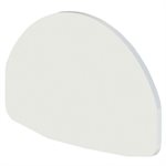 Polyethylene Backboard, Front Mount, Undrilled, ¾"