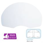 Panneau de baskeball éventail en acier, montage arrière