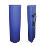 Bloqueur de ligne, demi-lune, 46"x14"Ø, bleu royal