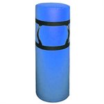 Tackling Dummy, 2 Handles, 52"x14"Ø, Royal Blue