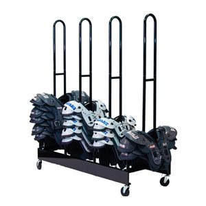 4-Stack Shoulder Pad Rack