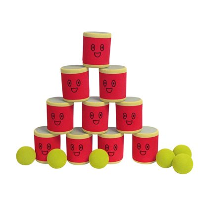 Foam Cup Knock Down Set