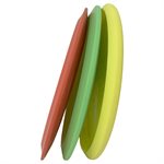 3 disc-golf discs