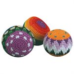 Balle de aki tricotée en coton, 7 cm (2-¾")