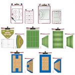 Smartcoach Pro Coach Clipboard, Baseball