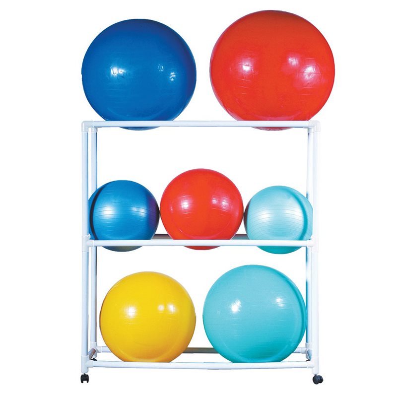 Stability Balls Rack with Wheels