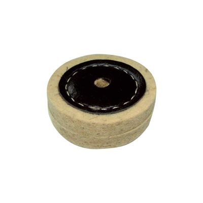 Leather Covered Felt Hockey Puck, 3" (8 cm)