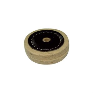 Felt indoor hockey puck