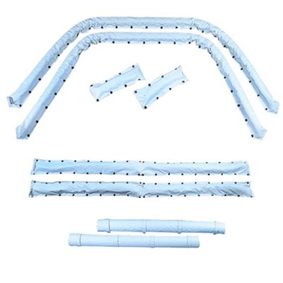 44'' (111.76cm) Deep Goal protectors frame padding complete set