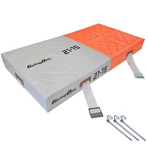 1er but double en vinyle Going One, 30"x15"x3"