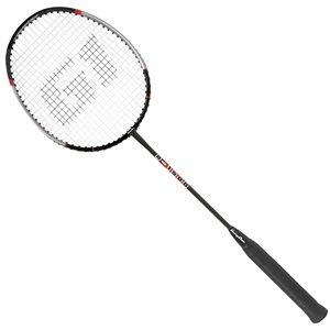 Raquette de badminton institutionnelle, monopièce en carbone