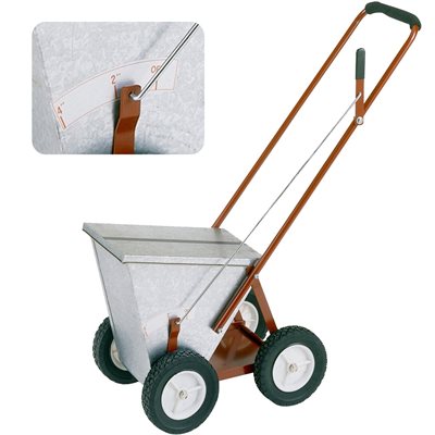 Dry Line Marker, 4 Wheels, 35 lb cap.