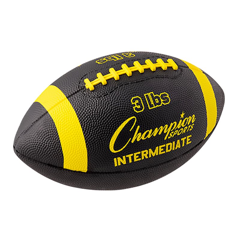 Ballon de football d'entraînement lesté, caoutchouc, taille intermédiaire